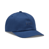 Fox Wordmark Adjustable Hat - Indigo - OS