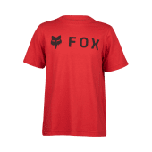 Fox Enfant Absolute Short Sleeve T-shirt Rouge Flamme