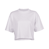 Fox Femmes Wordmark Oversized Crop T-shirt Blanc