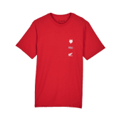 Fox X Honda Premium T-shirt à manches courtes II Rouge Flamme