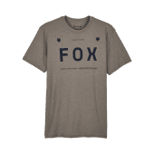 Fox Aviation Premium Short Sleeve Tee - Heather Graphite -