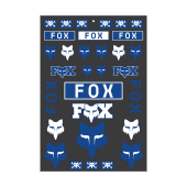 Fox Legacy Track Pack Bleu TG