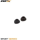 Joints de valves caoutchouc RFX Sport (Noir) 2pcs