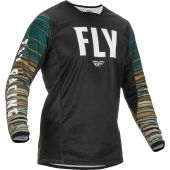 Maillot FLY Kinetic Wave Noir-Rum