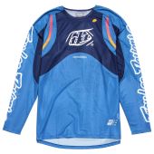 Troy Lee Designs Se Pro Air Jersey, Pinned, Blue,