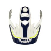 Visière casque BELL MX-9 Adventure Peak Blanc/Bleu/Jaune