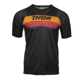 Thor Jersey Assist Short Sleeve Black Orange