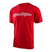 Troy Lee Designs Signature T-Shirt Rouge