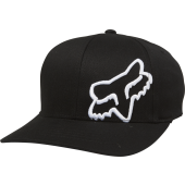 FOX Boys Flex 45 Flexfit Hat - Black/White | OS