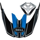 BELL Moto-10 Spherical Kit de rechange visière et mentonière - Webb Marmont Brillant North Carolina Bleu