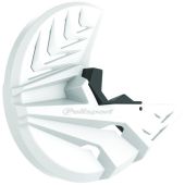 Polisport Disque de frein & Protège fourche inférieure KTM/Husqvarna Nouveaux modèles - Blanc