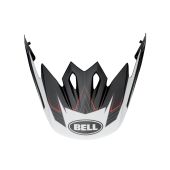 Visière casque BELL MX-9 Blockade Noir/Blanc