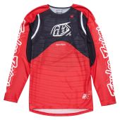 Troy Lee Designs Se Pro Air Jersey, Pinned, Red,