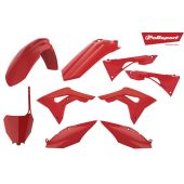 Kit plastiques Polisport CRF250R 18-.. CRF450R 17-.. Rouge CR04