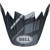 BELL Moto-9S Flex Visière de rechange - Banshee Satin Noir/Argent