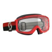 Scott Split OTG Goggle - Red/Grey - Clear Works Lens
