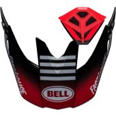 Kit visière et ventilation mentonnière casque BELL Moto-10 FH PRVT - Noir