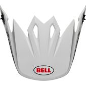 Visère casque BELL MX-9 MIPS - Disrupt mat Blanc