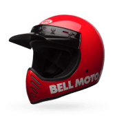 Casque BELL Moto-3 Classic Rouge