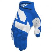 FXR Clutch Strap MX Glove Blue/White