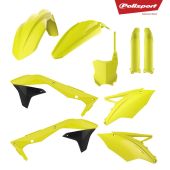 Kit Plastiques Polisport Edition Limitée KX450F 16-.. -FLUO jaune