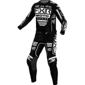FXR Podium Gladiator Mx Noir/Blanc Tenue de cross