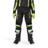 Alpinestars Adolescent pantalon de motocross Racer Lurv Noir/Jaune