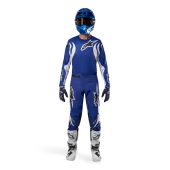Alpinestars Tenue de motocross Fluid Lucent Bleu/Blanc
