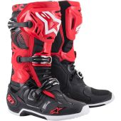 Alpinestars bottes de cross Tech 10 rouges noires