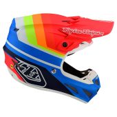 Troy Lee Designs SE4 Composite casque motocross Mirage bleu Red