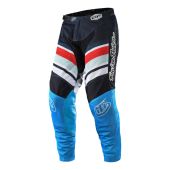 Pantalon Troy Lee Designs GP Air Warped Bleu Rouge