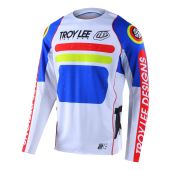 Maillot Troy Lee Designs SE Pro Drop In Blanc