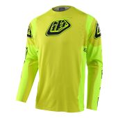 Maillot Troy Lee Designs SE Ultra Sequence Jaune Fluo