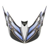 Troy Lee Designs SE5 Ece Visière de Casque de motocross composite Wings Noir