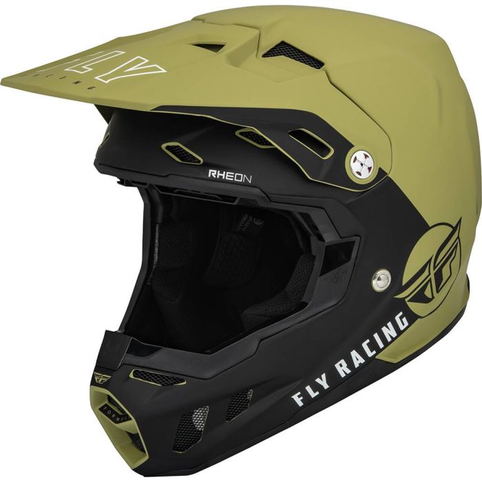 Fly Helmet Formula Cc Centrum Olive Green-Black | Gear2win
