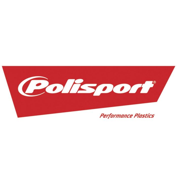 POLISPORT NUMBERPLATE CR125/250/500 95-99 FLUO RED