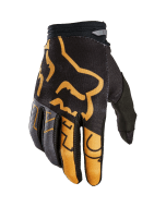 Fox 180 Peril Glove Black Gold,Fox 180 Peril Crosshandschoenen Zwart Goud,Fox 180 Peril Motocross-Handschuhe Schwarz Gold | Gear2win