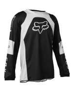 Fox Youth 180 Lux Jersey Black,Fox Jeugd 180 Lux Cross shirt Zwart,Fox LUX 180 Motocross-Shirt für Jugend Schwarz | Gear2win