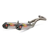 Pro Circuit - T-6 Euro Stainless exhaust system with titanium canisters carbon end cap crf450