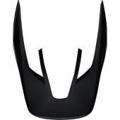 Fox 2019 V3 Helmet Visor- SOLIDS Mat Black