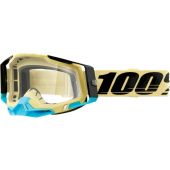 100% Masque de cross Racecraft 2 Airblast écran transparent