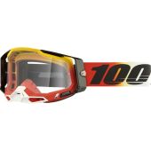 100% Masque de BMX Racecraft 2 Ogusto Transparent