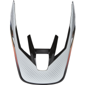 Fox V3 RS Helmet Visor Relm Black White