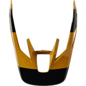 Fox V3 RS Helmet Visor Riet Black Gold