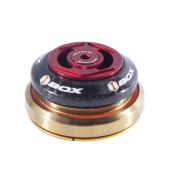Box One Carbon Sealed Integrated 45X45  1.5" Tapered Headset Red 