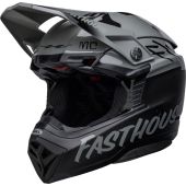 Casque BELL Moto-10 Spherical Fasthouse Bmf - Mat/Brillant Gris/Noir