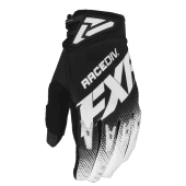 FXR Factory Ride Adjustable MX Glove Black/Whit