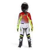 Alpinestars Youth Racer Lucent White/Red/Yellow Gear Combo